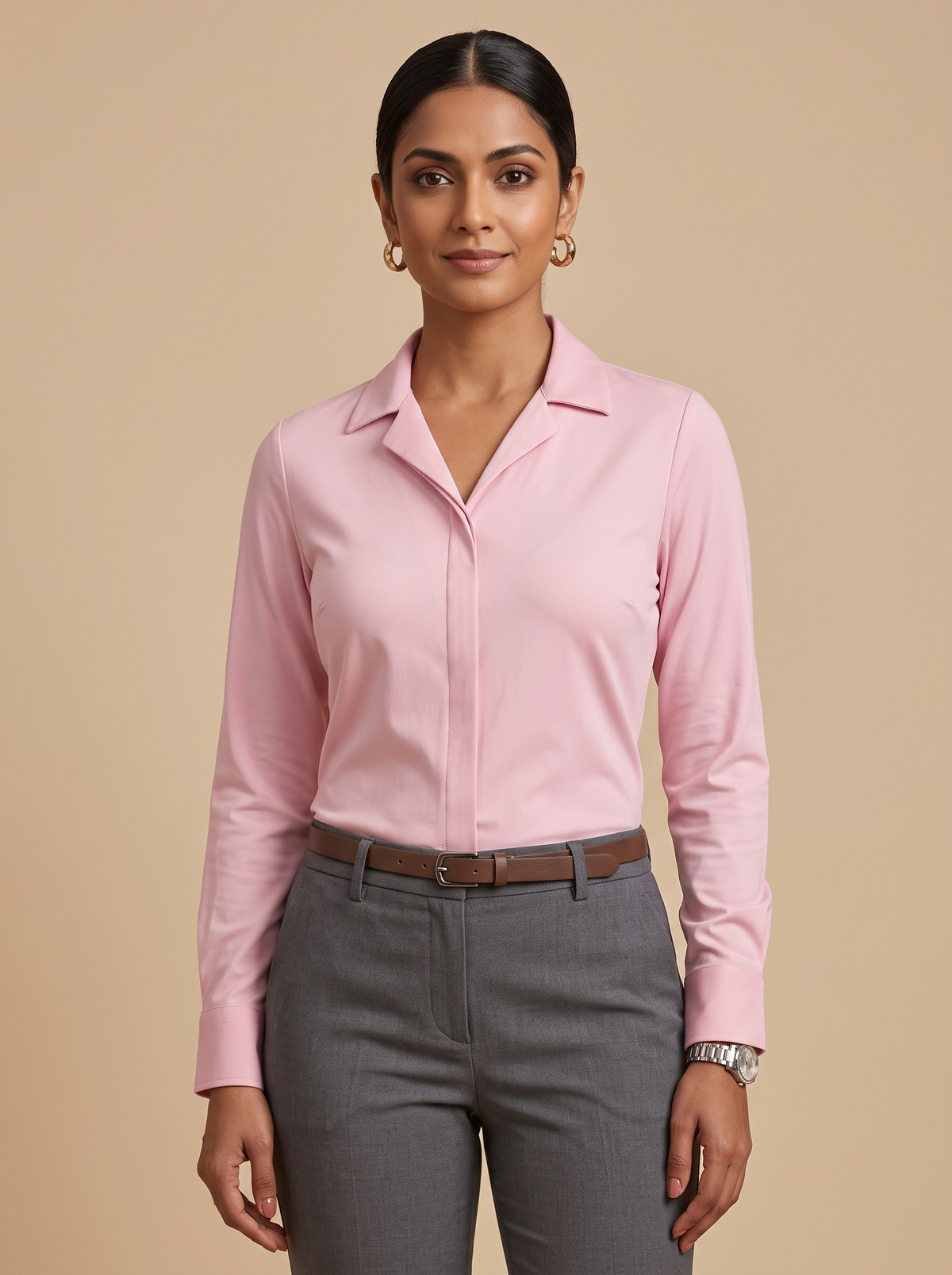 Pink Formal Shirt
