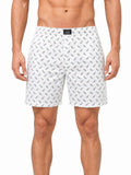 Men's Zebra Print Light Weight Boxer Shorts