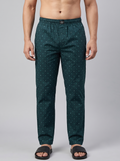 Anchor Print Cotton Lounge Pants