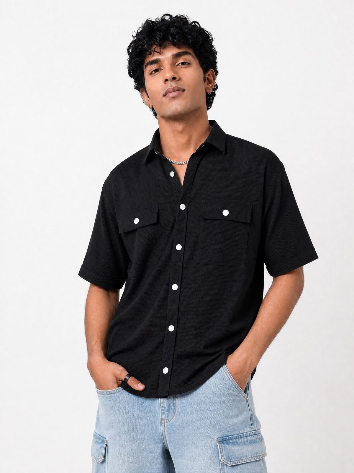 Black Oversize Shirt