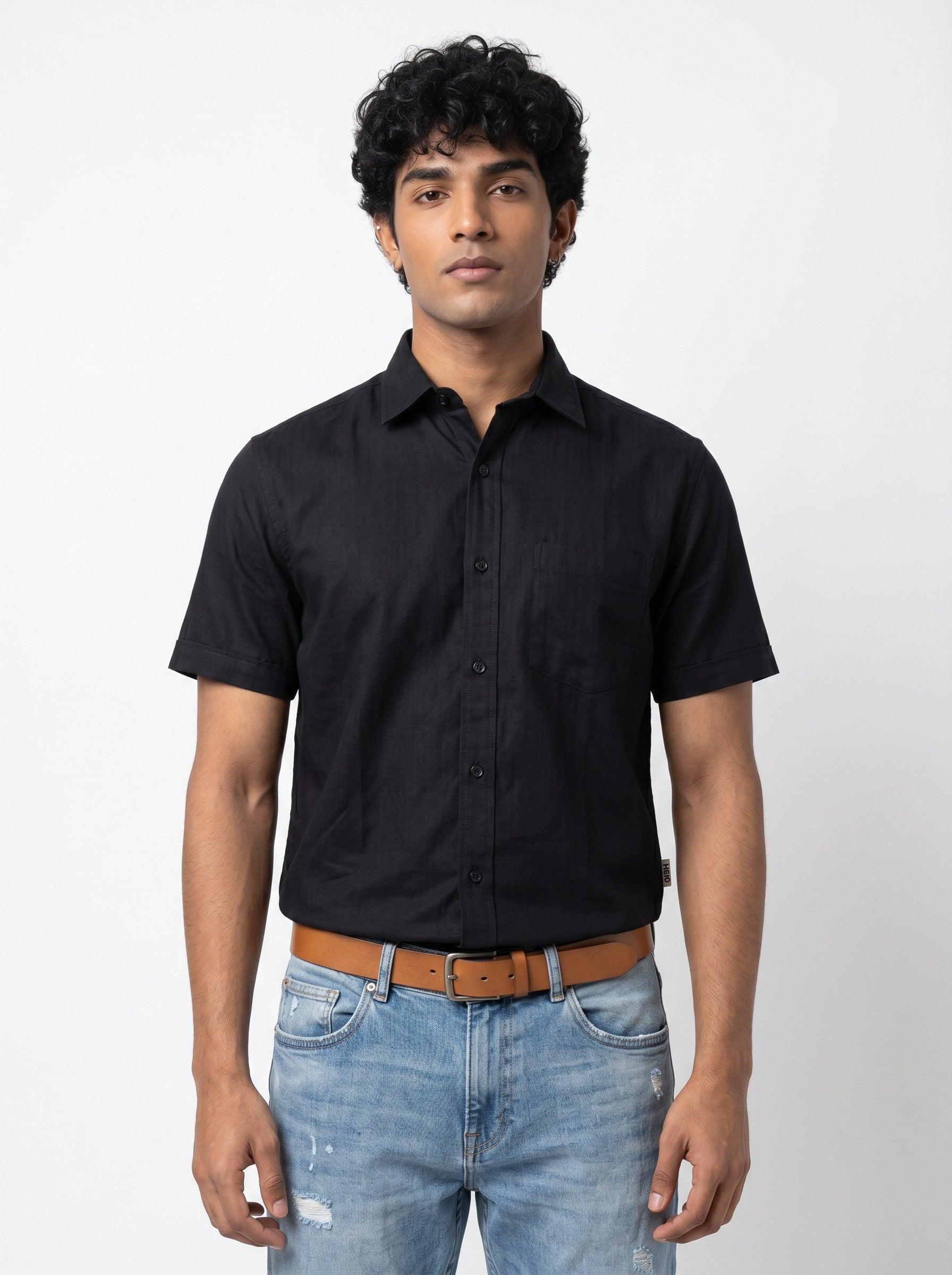 Black Short Sleeve Shirt