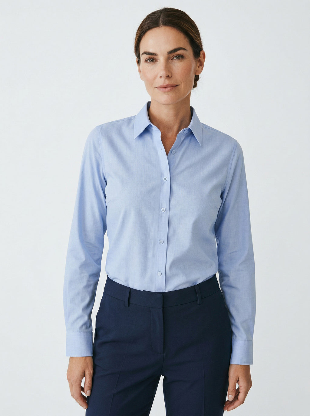 Office Wear Blue Formal Shirt