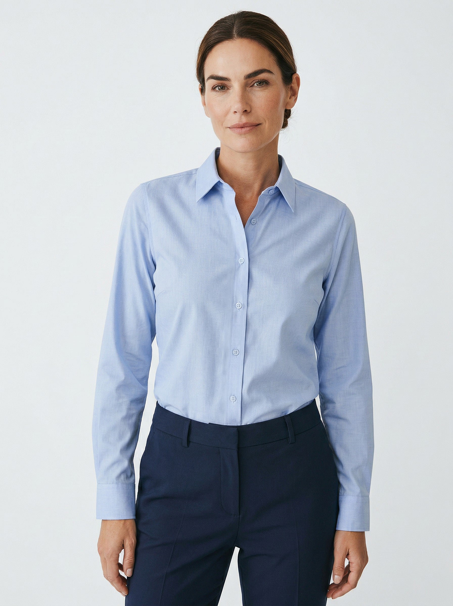 Office Wear Blue Formal Shirt