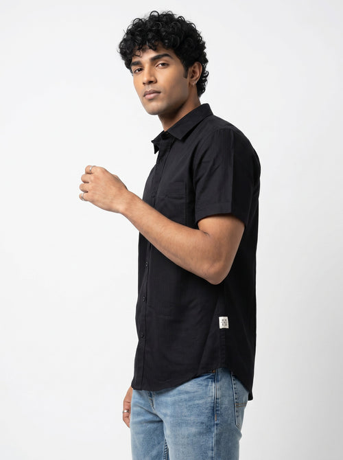 Black Short Sleeve Shirt