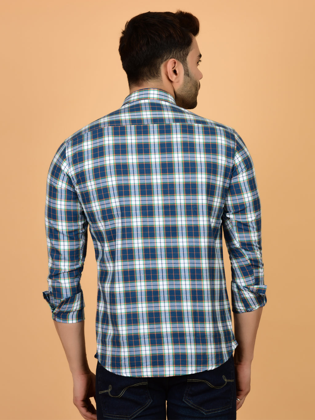 Ocean Breeze Plaid Check Shirt