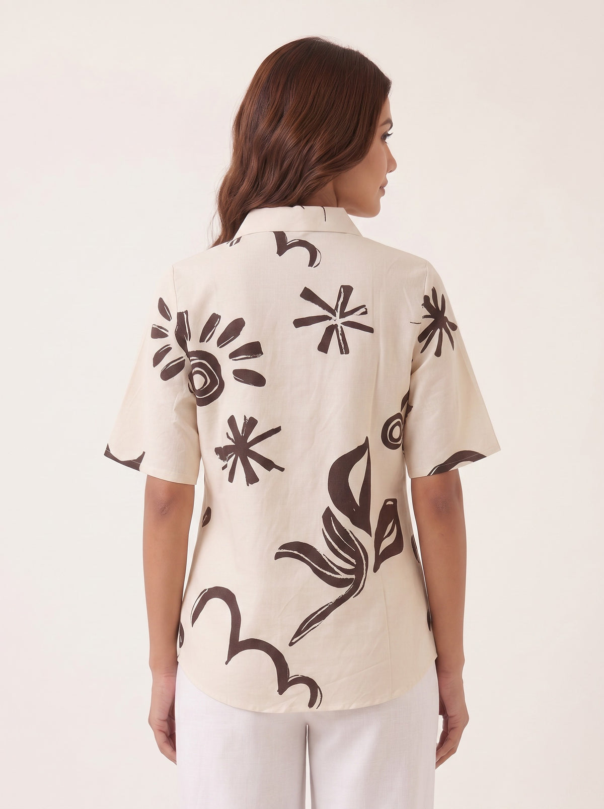 Floral Linen Shirt