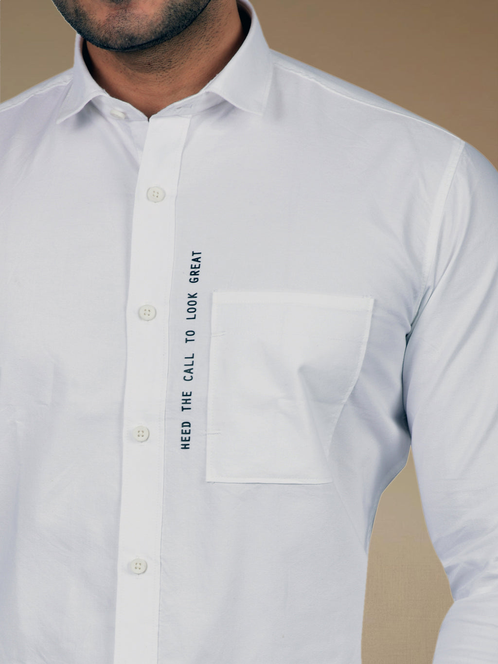 Style Commander Oxford White Shirt