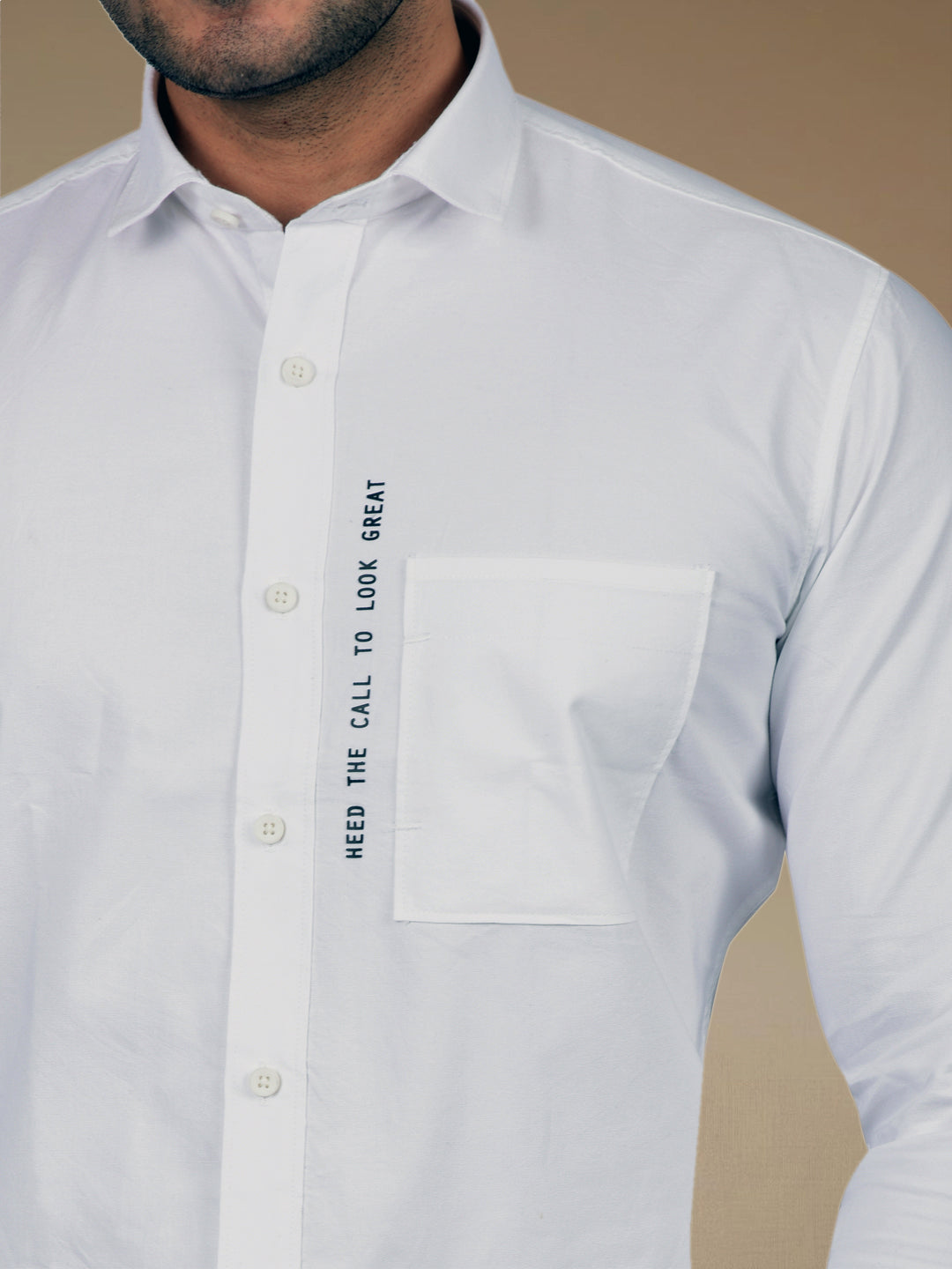 Style Commander Oxford White Shirt