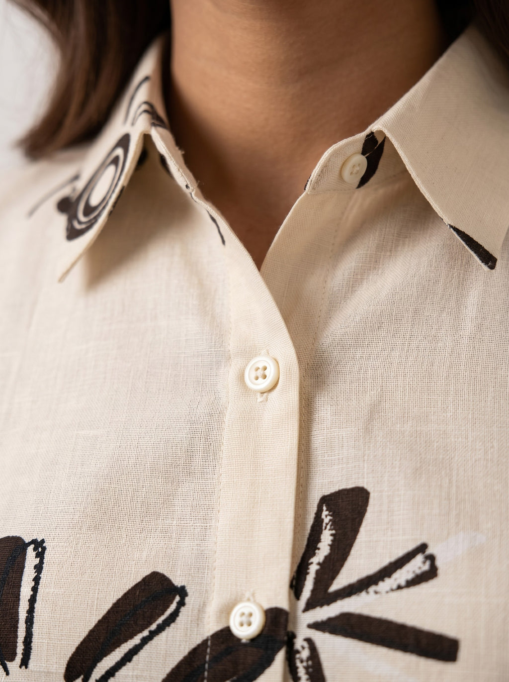 Floral Linen Shirt
