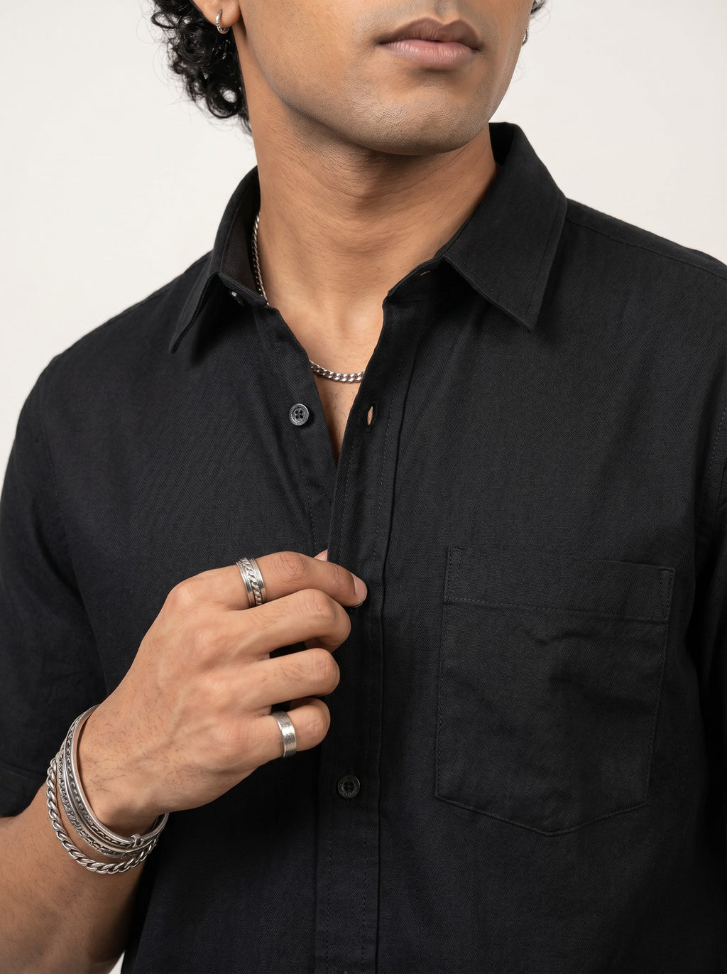 Black Short Sleeve Shirt