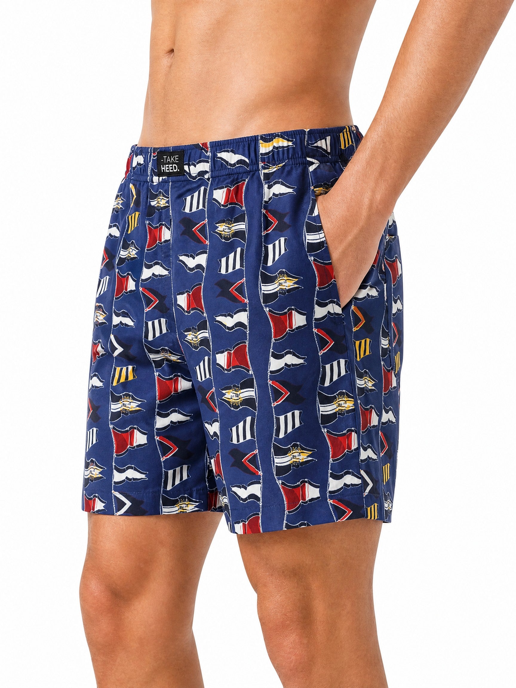 Ultra Premium Nautical Print Boxer Shorts