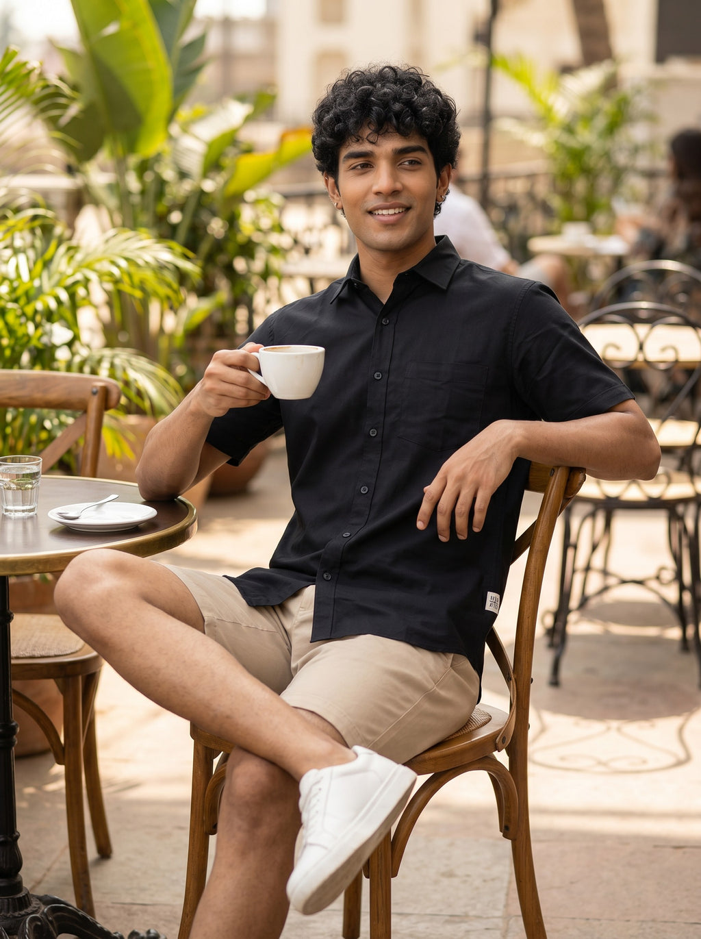 Black Short Sleeve Shirt