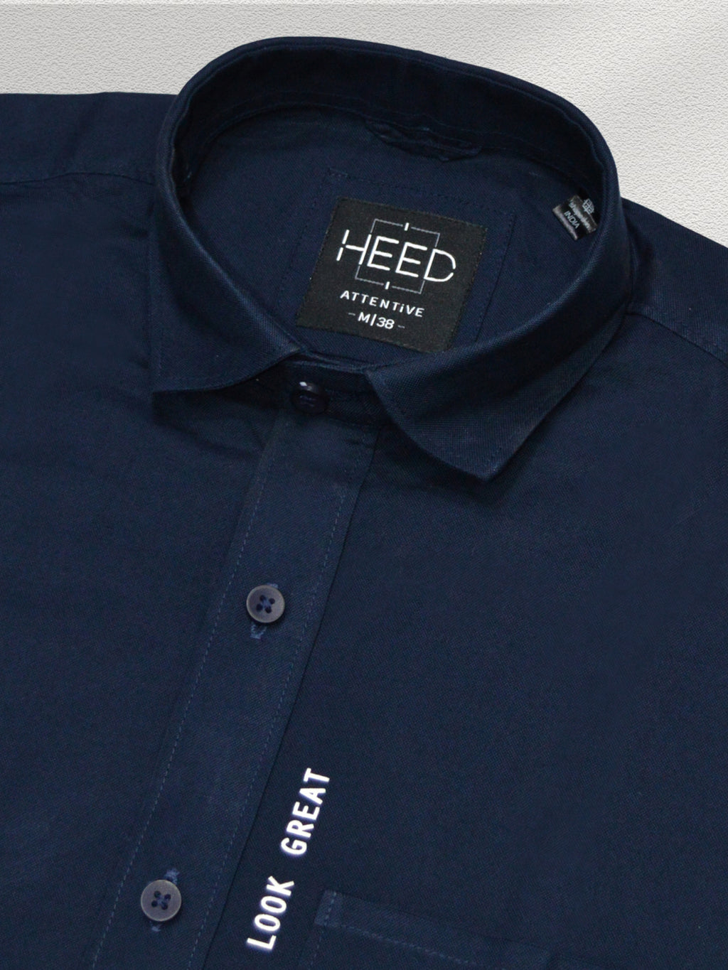 Style Commander Oxford Blue Shirt
