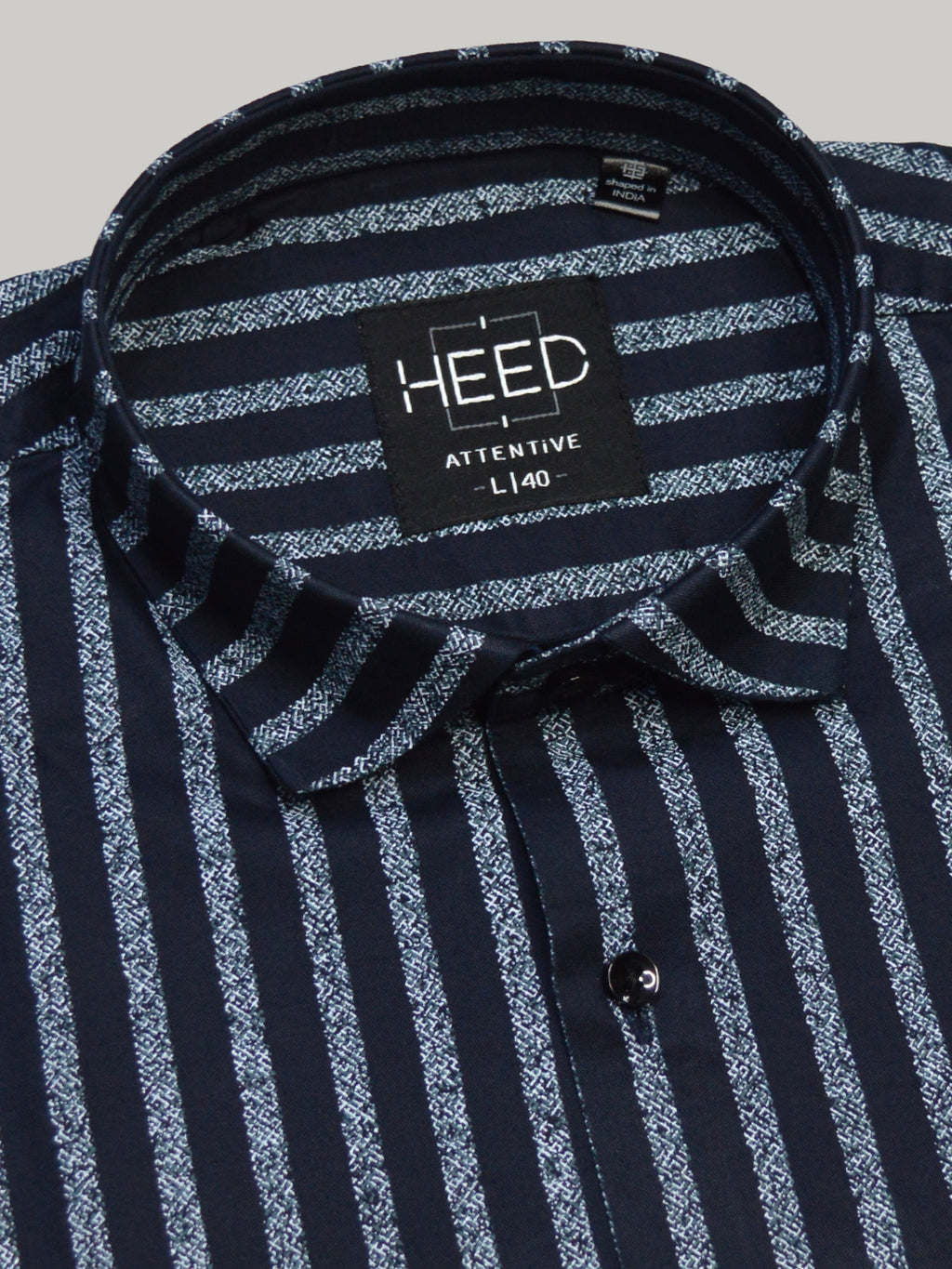 Timeless Stripe Elegance Blue Shirt