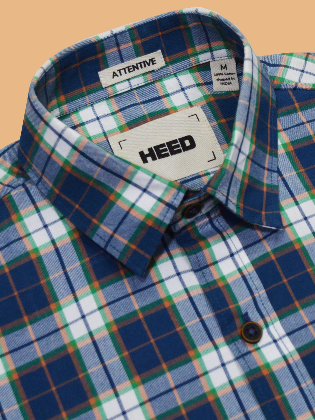 Ocean Breeze Plaid Check Shirt