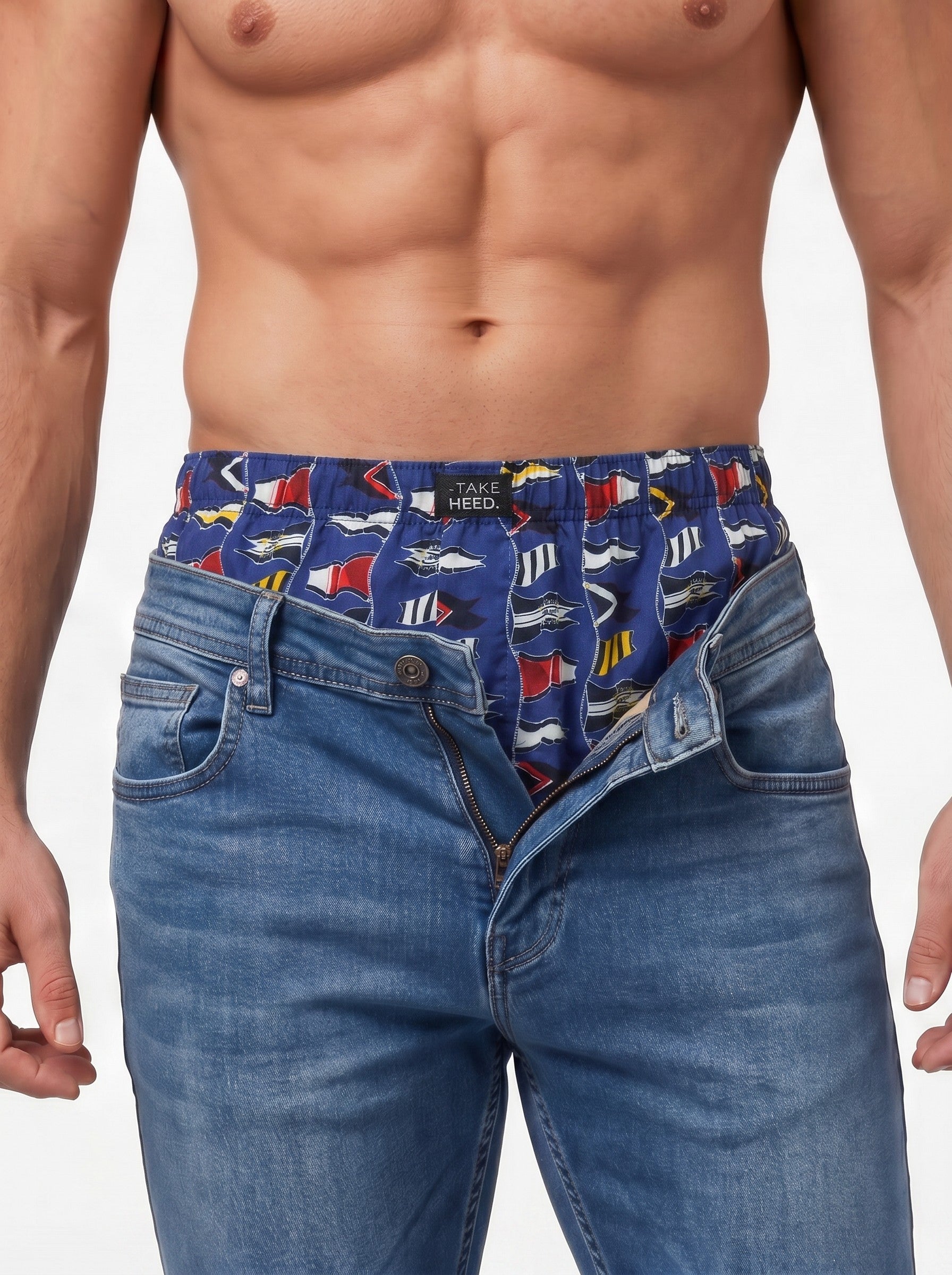 Ultra Premium Nautical Print Boxer Shorts