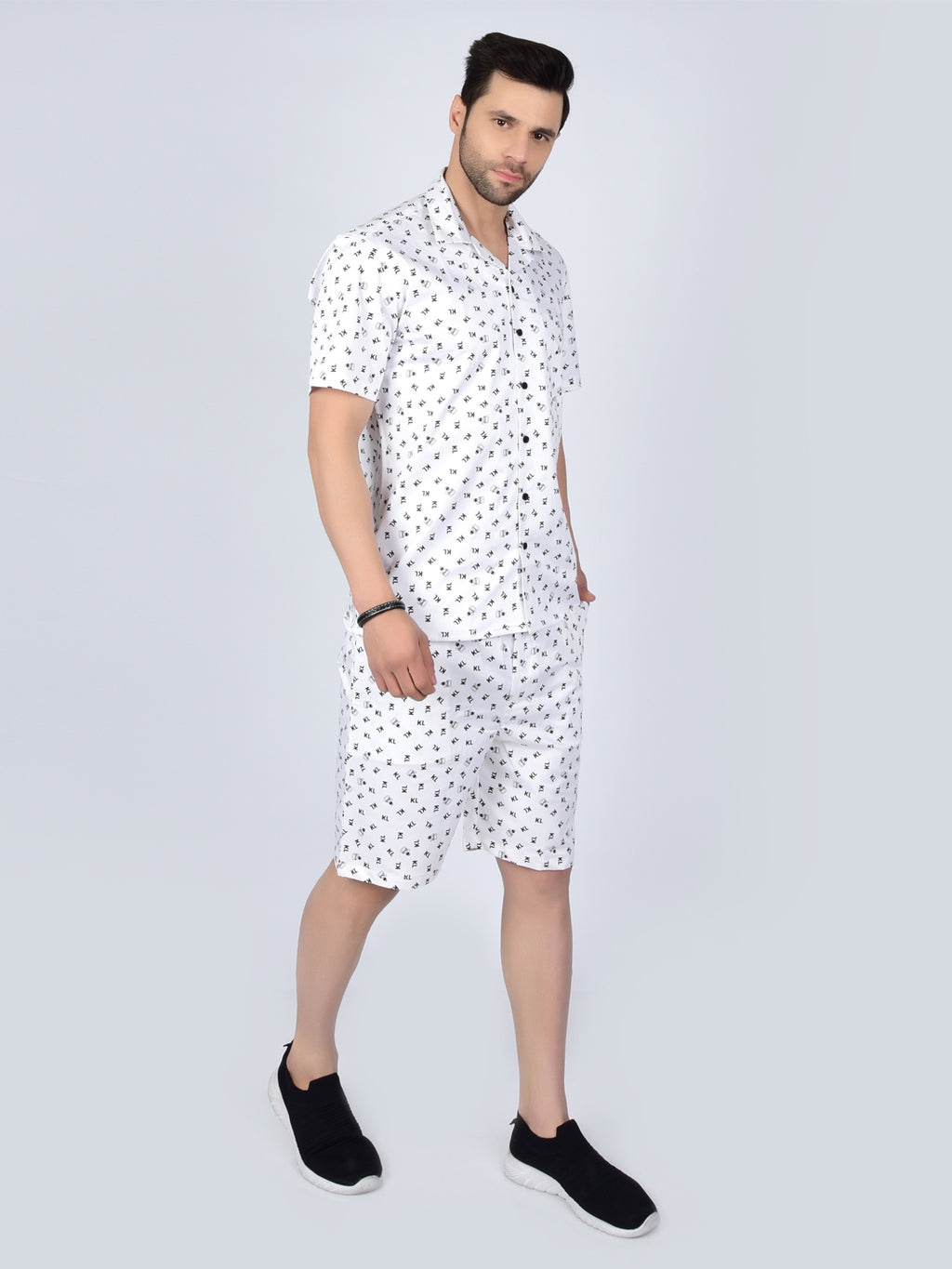 Black & White Signature Men's Co-Ord Set